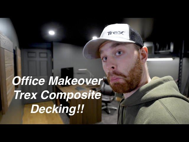 Office Makeover Trex Composite Decking!!