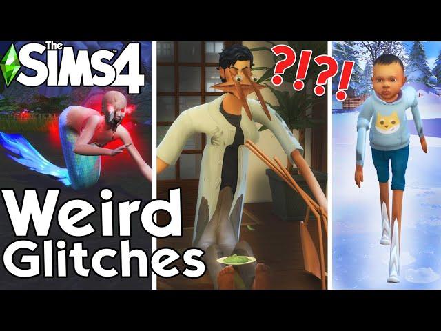 Exploring Hilarious & Creepy Glitches in The Sims 4