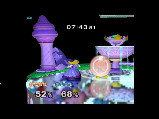 SSBM Netplay - DavyJones (Fox) vs.SuperMrJMT (Peach)