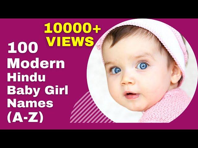 Top 100 Modern Hindu Baby Girl Names | Hindu Names for Baby Girls | Hindu Girl Names with meaning |