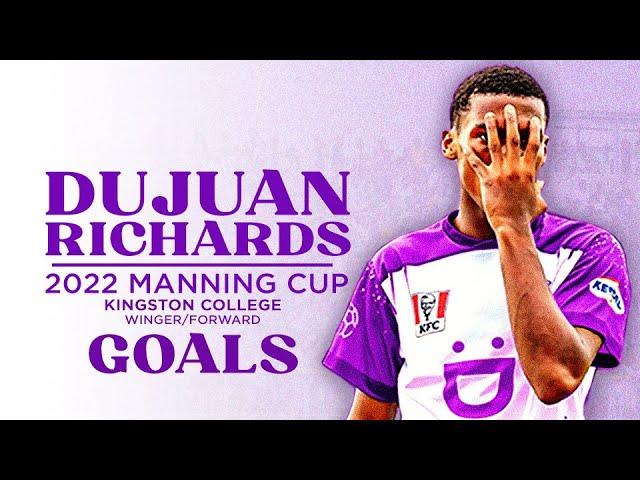 Dujuan "Whisper" Richards || 2022 Manning Cup & Champions Cup - Goals!