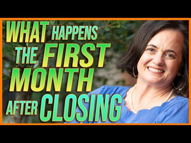 What Happens the First Month After Closing [Closing On A House] #loanwithjen #downpaymentassistance