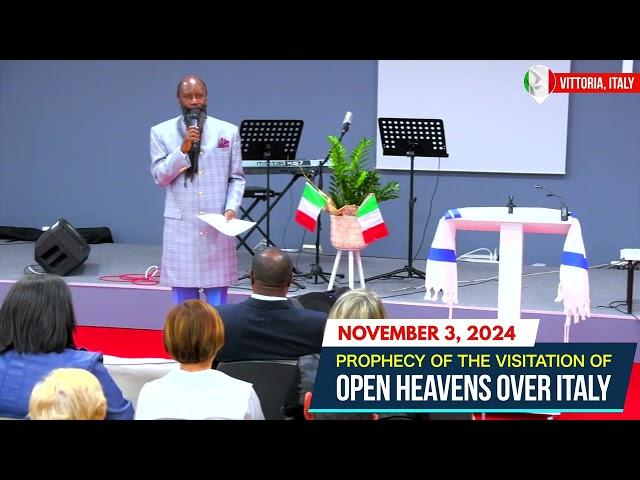 PROPHECY OF A VISITATION OF OPEN HEAVENS COMING TO ITALY