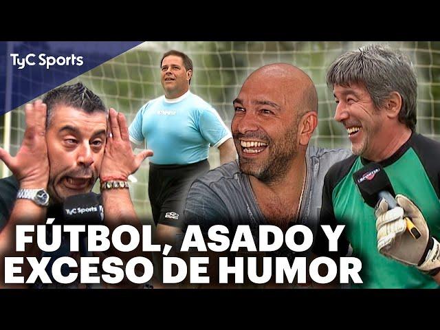 EL DÍA MÁS GRACIOSO EN LA HISTORIA DE TyC SPORTS  HAY EQUIPO vs HUMORISTAS  PACHU, PICHU, FREDY +