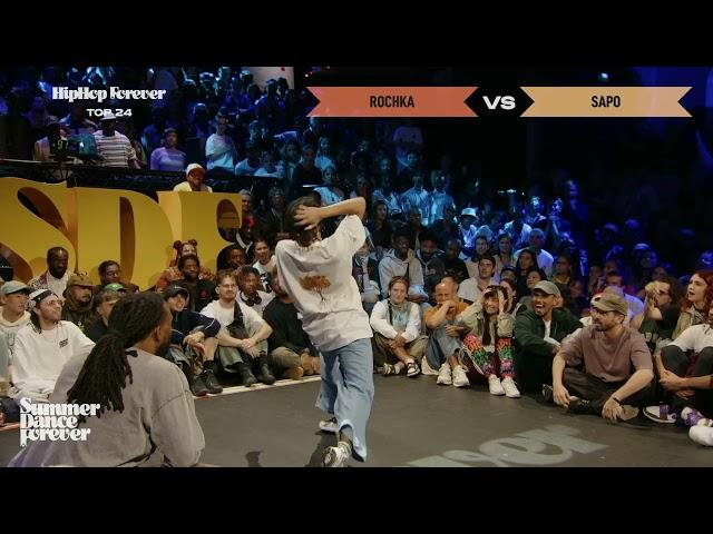 Rochka vs Sapo TOP 24 Hiphop Forever | Summer Dance Forever 2024