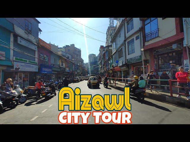 Aizawl City tour | Burabazaar market explore | Bike Taxi করে Aizawl ঘুরলাম