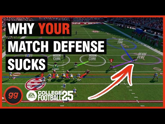 Learn This ONE THING About Match Coverage to Play Better Defense in CFB 25