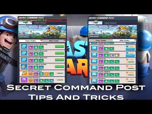 Secret Command Post Tips and Tricks in Last War ‍️ | Last War Survival