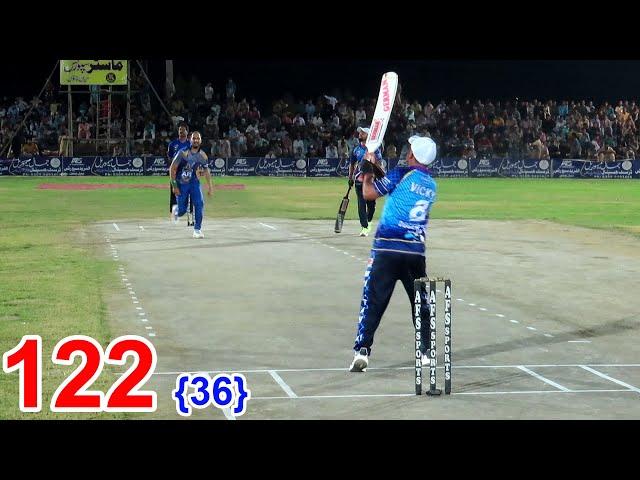 122 RUNS NEED 36 BALLS || CHOTA VICKY , SARMAD HAMEED GREAT BATTING || BEST BATTING || BEST SIXES