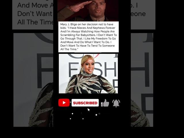 Mary J. Blige’s MOST Emotional Post About Children and Marriage 