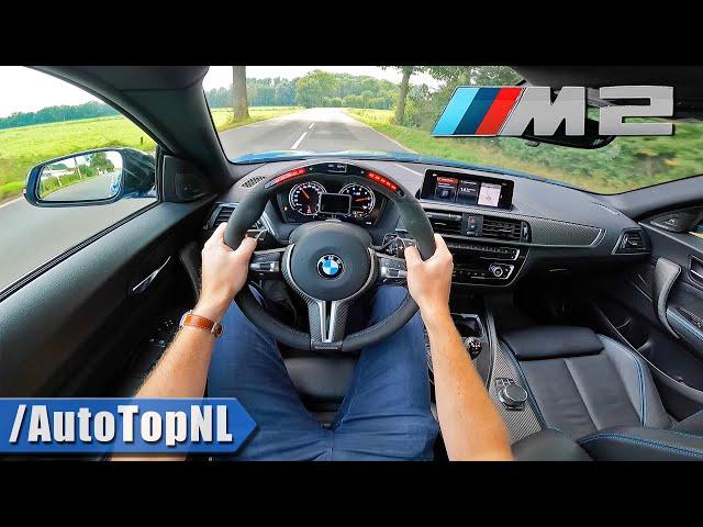 BMW M2 F87 LCI | M Performance Exhaust & LED Steering Wheel | POV by AutoTopNL