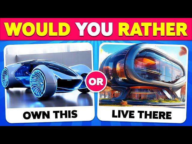 Would You Rather...? LUXURY Life Edition  Quiz Blitz