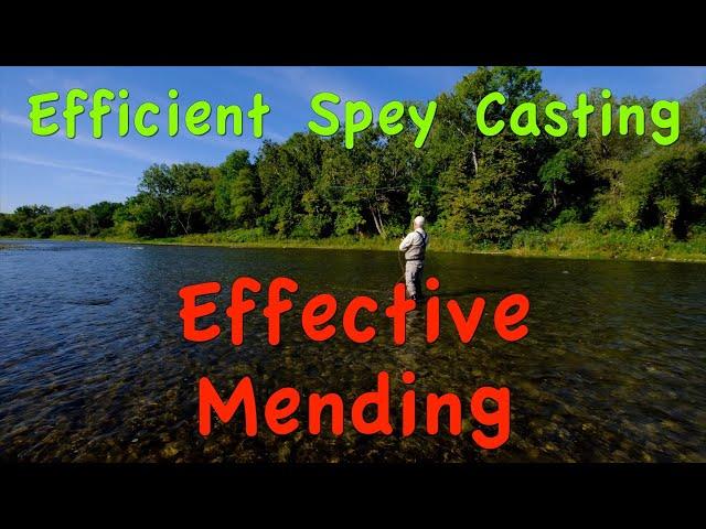 Efficient Spey Casting: Part 27 - Effective mending is essential to good swung fly presentation