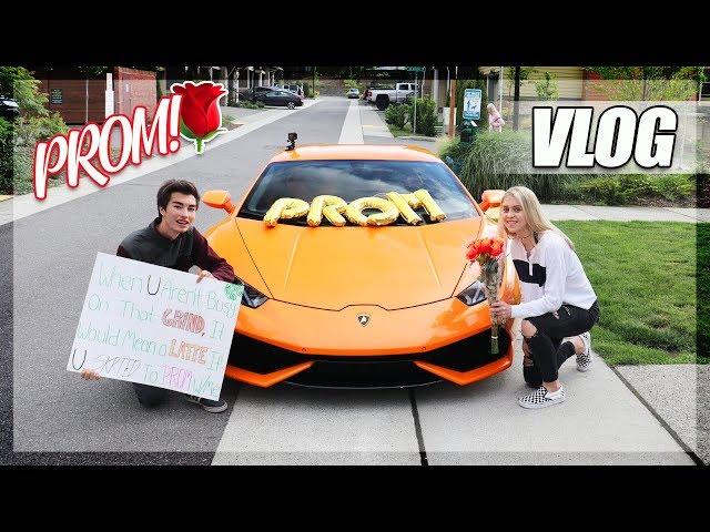 Asking a Girl to Prom with a Lamborghini! (Promposal)