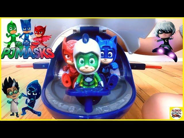 PJ Masks Toys Compilation - PJ Seeker, Turbo Movers and Super Moon Special Anniversary