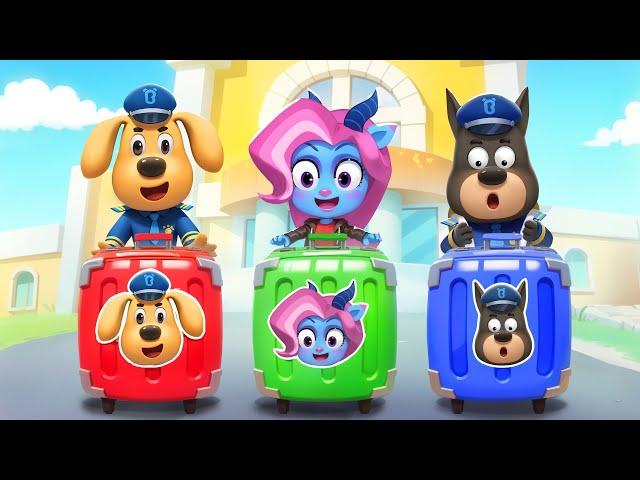 Robot Hotel | Police Chase Dr.Antel | Funny Cartoon | Kids Cartoon | Sheriff Labrador | BabyBus