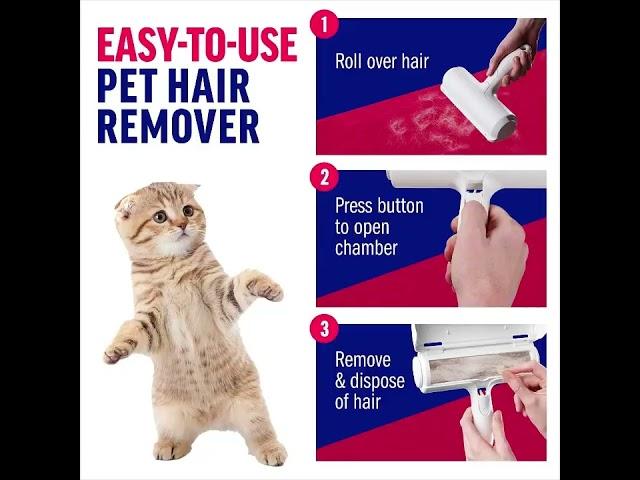 Chom Chom Roller Pet Hair Remover and Reusable Lint Roller.