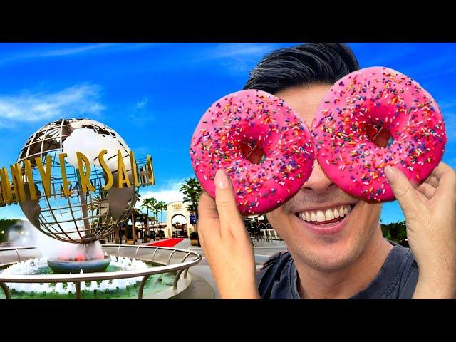 Eating EVERYTHING at Universal Studios Hollywood