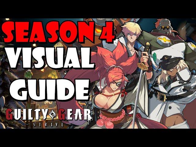 The Visual Guide to Guilty Gear Strive's Season 4 Patch! Tons of Balance Changes!