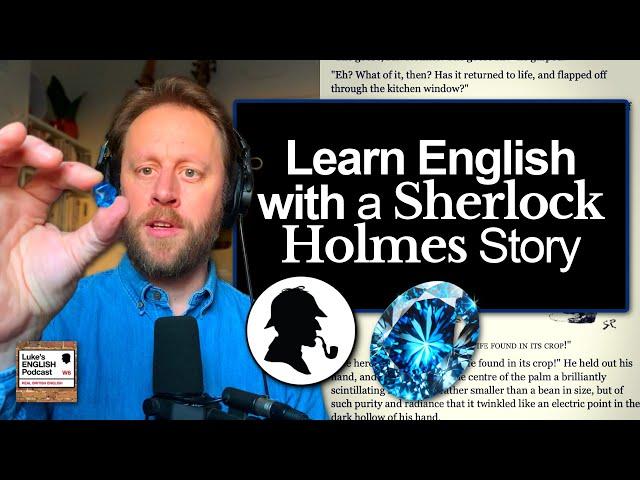 918. Sherlock Holmes: The Adventure of the Blue Carbuncle  (Learn English with a Short Story)