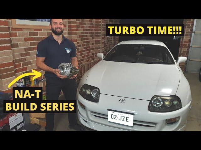 OUR 2JZ-GE TOYOTA SUPRA IS GOING TURBO (NA-T BUILD SERIES) Ep.1