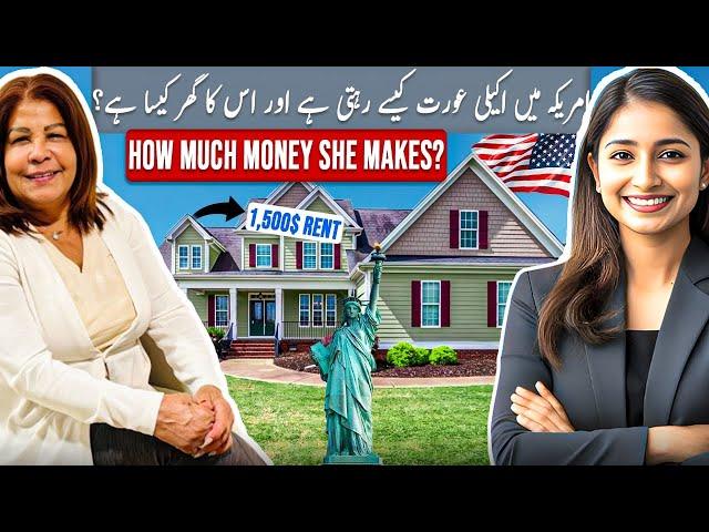 Single Woman’s Life in USA: Her House, Income, Rent & Expenses