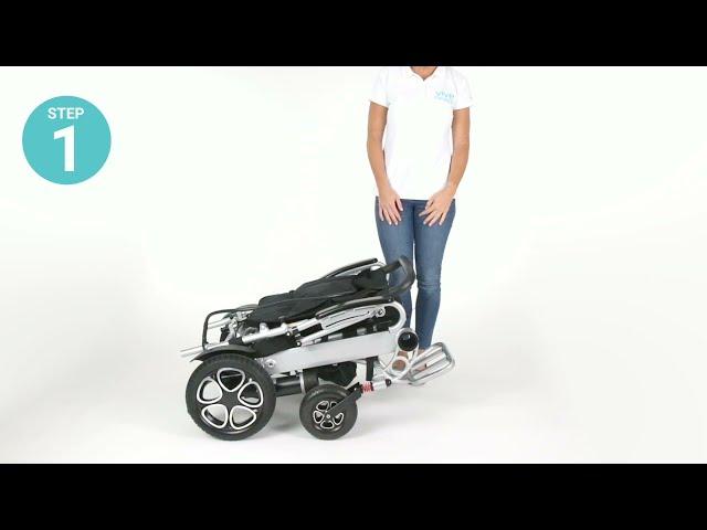 Vive Health Power Wheelchair - How To Fold It