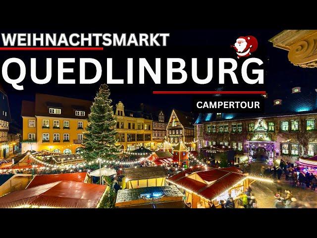  Quedlinburg Weihnachtsmarkt  2024 – Magische Atmosphäre im historischen Ambiente    Campertour 