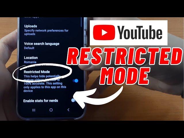 How to Disable RESTRICTED Mode on YouTube | 2024