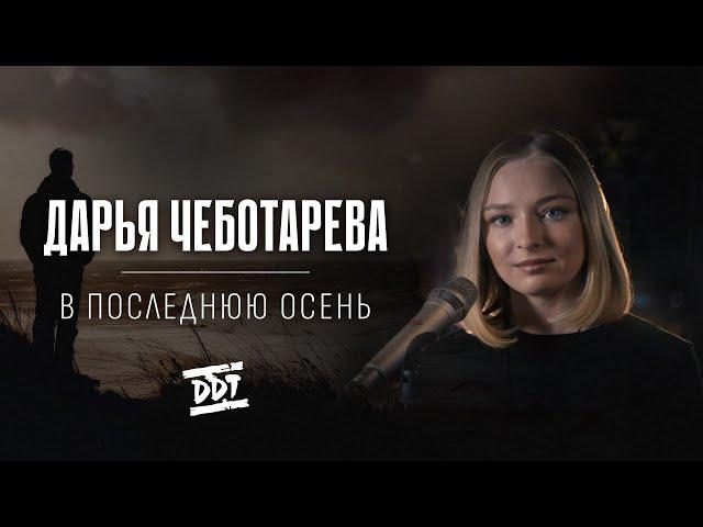 Дарья Чеботарева - В последнюю осень (ДДТ) [Кавер 2024, 4K]