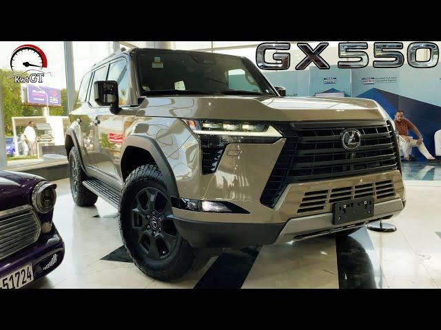 لكزس GX550 الجديد 2025 في أرض المعارض الكويت من الوكالة جلوبل .