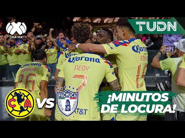 ¡AMÉRICA LO EMPATA EN MINUTOS DE LOCURA! | América 1-1 Pachuca | CL2024 - Liga Mx 4tos | TUDN