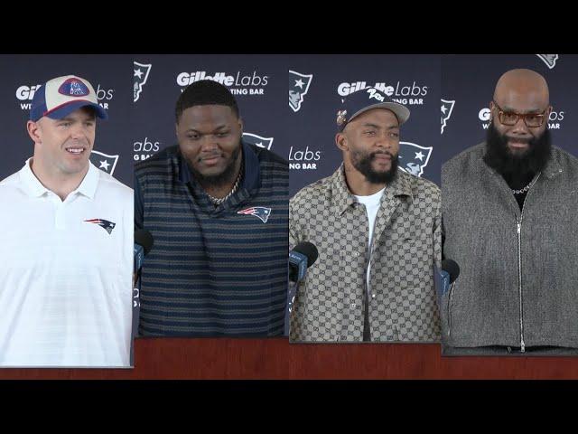 Patriots Introduce Free Agent Signings | Patriots Press Conference