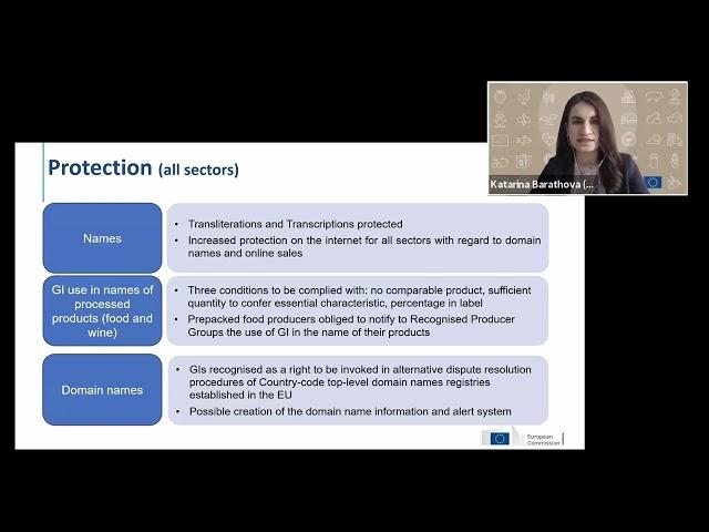 IP Key SEA - New Legislative Framework for the EU System of Geographical Indications