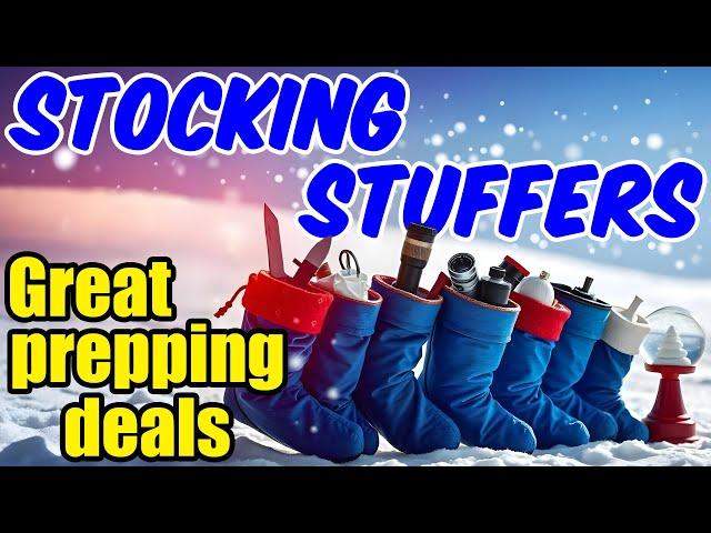 Act NOW – Last-Minute PREPPING Deals – Perfect Stocking Stuffers!