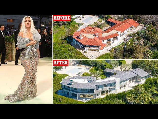 "Kim Kardashian’s $70M Malibu Mansion Transformation"