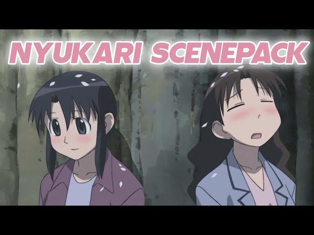 Nyukari (Yukari x Nyamo) scenepackMoments from Azumanga Daioh