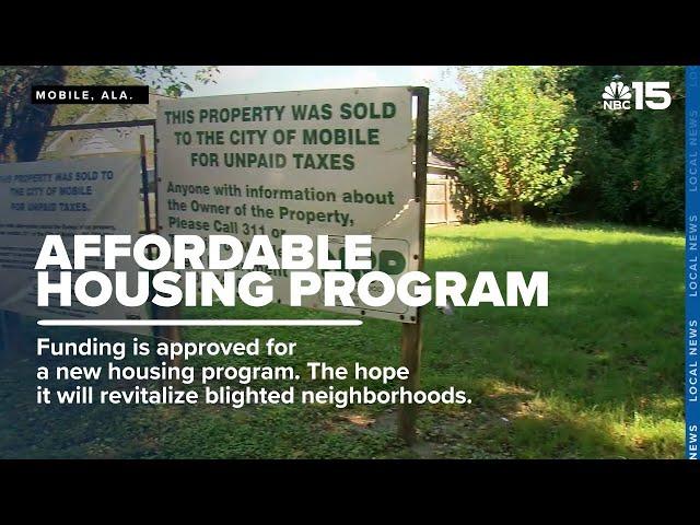 Mobile plans to kickstart new affordable housing program - WPMI NBC 15