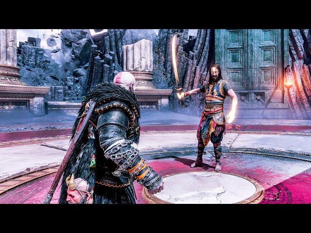 God of War Ragnarok Valhalla DLC - Tyr Final Boss & Ending (PS5)