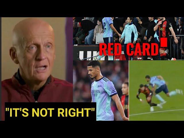 BREAKING!! Pierluigi Collina said " I Just Can't see How This Can Be A REDCARD"