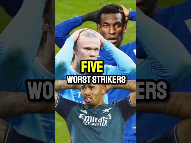 5 worst strikers (finishers)in Premier league this season? #football #soccer