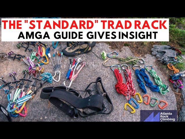 What's on a Standard Trad Rack? | How to build your first trad kit