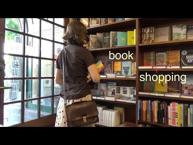 a summer morning spent buying new books️