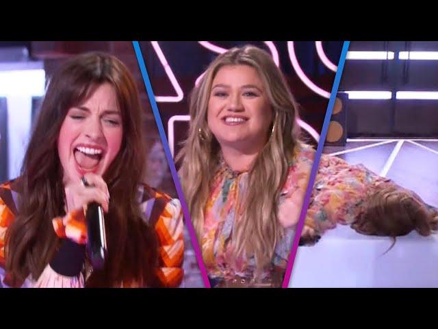 Kelly Clarkson FACEPLANTS as Anne Hathaway Sings 'Since U Been Gone'