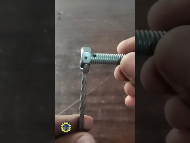 Shorts Explained: A DIY Guide" how to cut metal wire @GARAGE SECTION