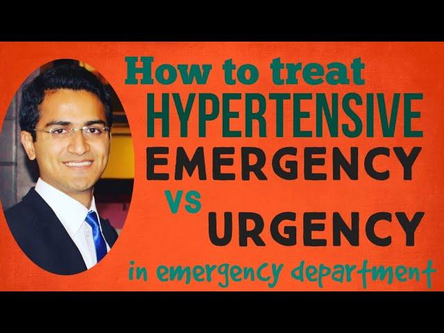 HYPERTENSIVE CRISES (EMERGENCY AND URGENCY) TREATMENT, HYPERTENSIVE EMERGENCY MANAGEMENT ALOGRITHAM