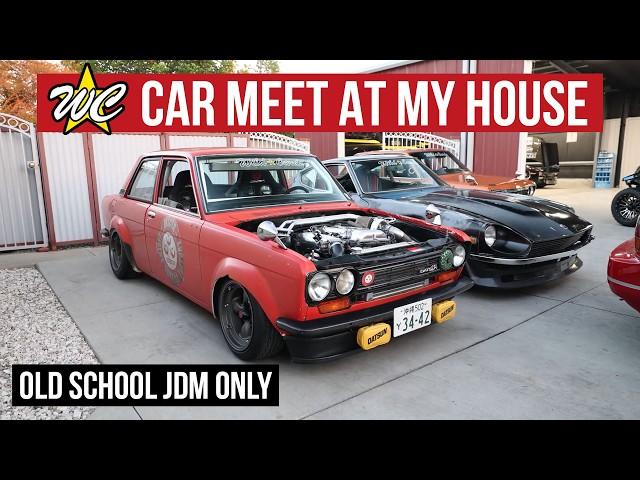 I Hosted An Old School JDM Meet In My Backyard and We Played with Hot Wheels