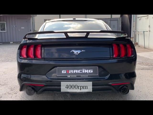 FORD MUSTANG 2.3 eco boost exhaust 포드 머스탱 2.3 에코부스트 커스텀 가변배기튜닝 가변머플러사운드!! G1레이싱