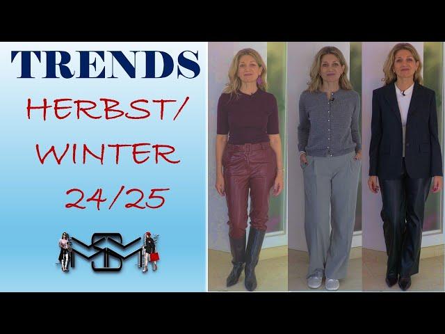 Die schönsten tragbaren TRENDS Herbst Winter 24/25 Fashion