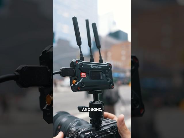 Wireless, effortless 4K video transmission with the @hollylandtech Pyro S – does it get any easier?